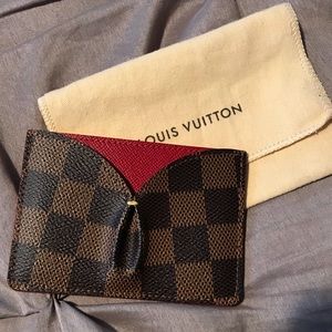 Louis Vuitton Caissa Cardholder Damier Ebene
